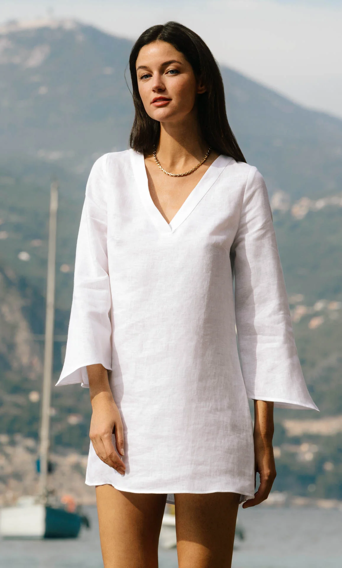 Portofino Linen Dress - Image 31