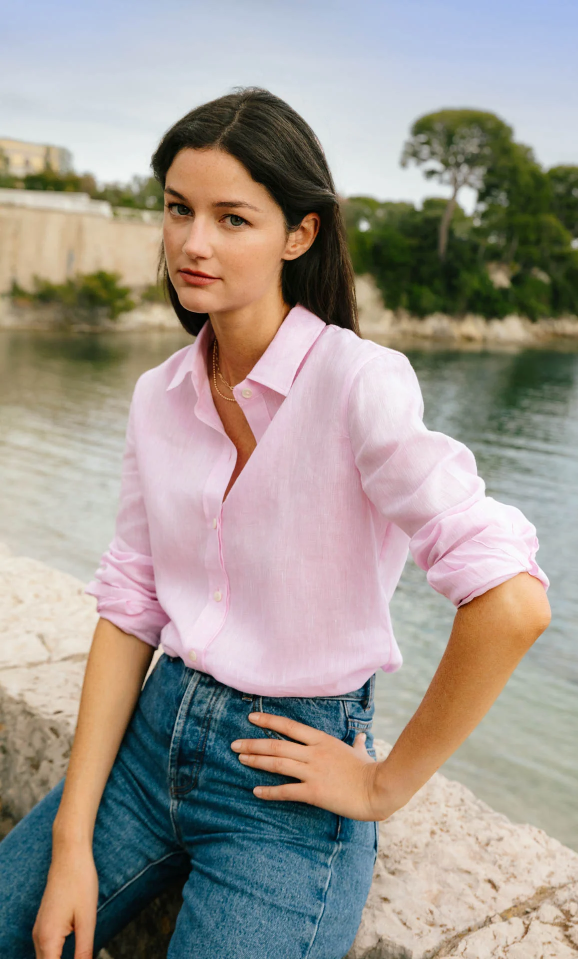 Ravella Italian Linen Shirt - Image 33