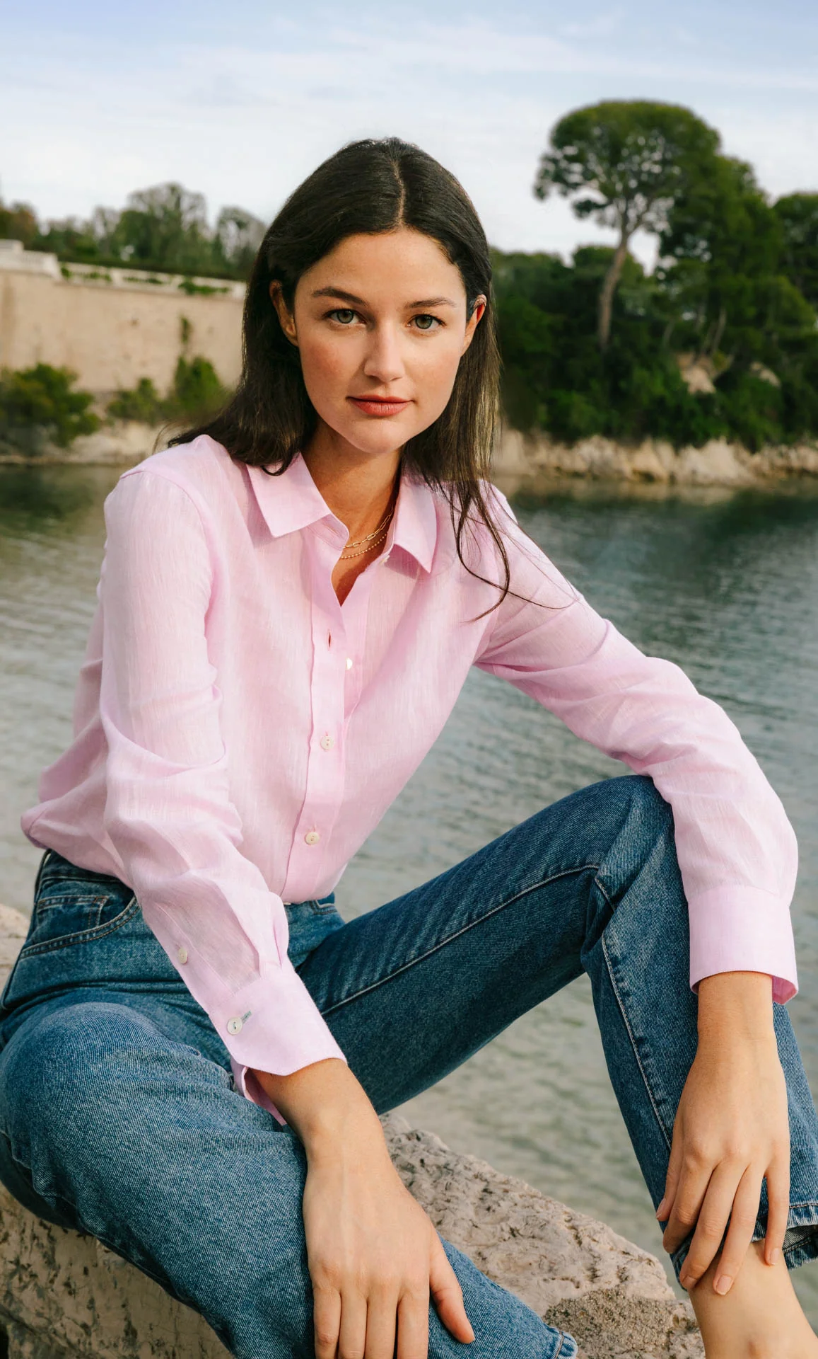 Ravella Italian Linen Shirt - Image 34