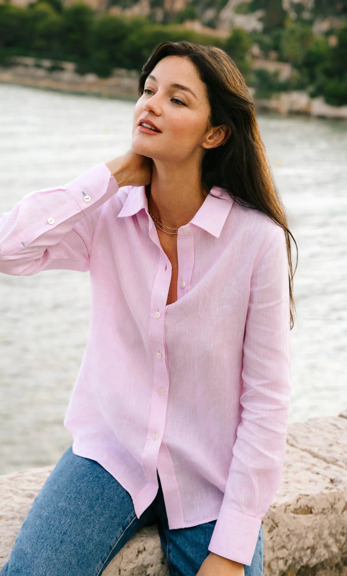 Ravella Italian Linen Shirt - Image 36