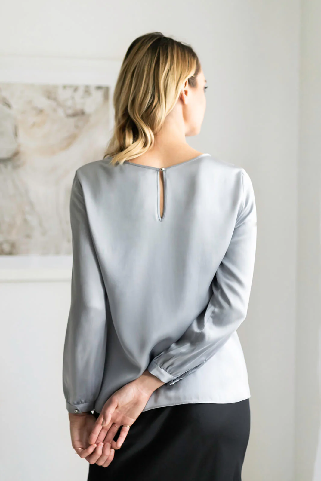 Lorraine Silk Blouse - Image 19