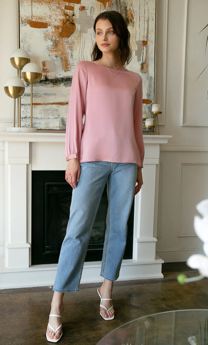 Lorraine Silk Blouse - Image 5