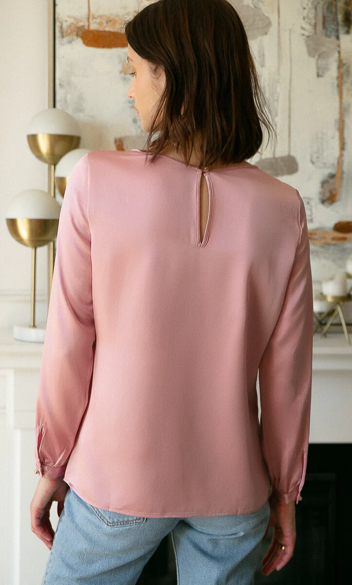 Lorraine Silk Blouse - Image 6