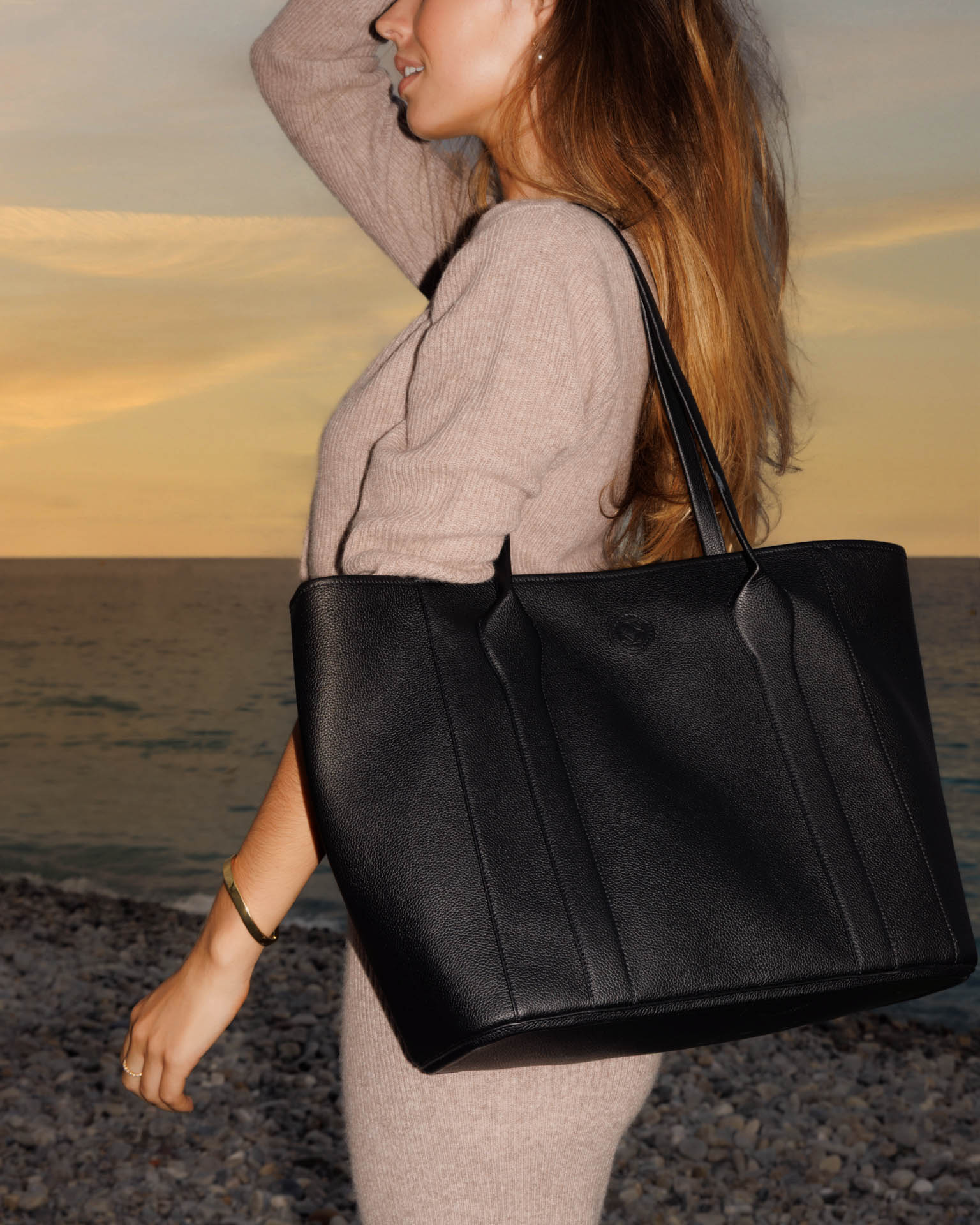 Madame Italian Leather Tote Bag - Image 24