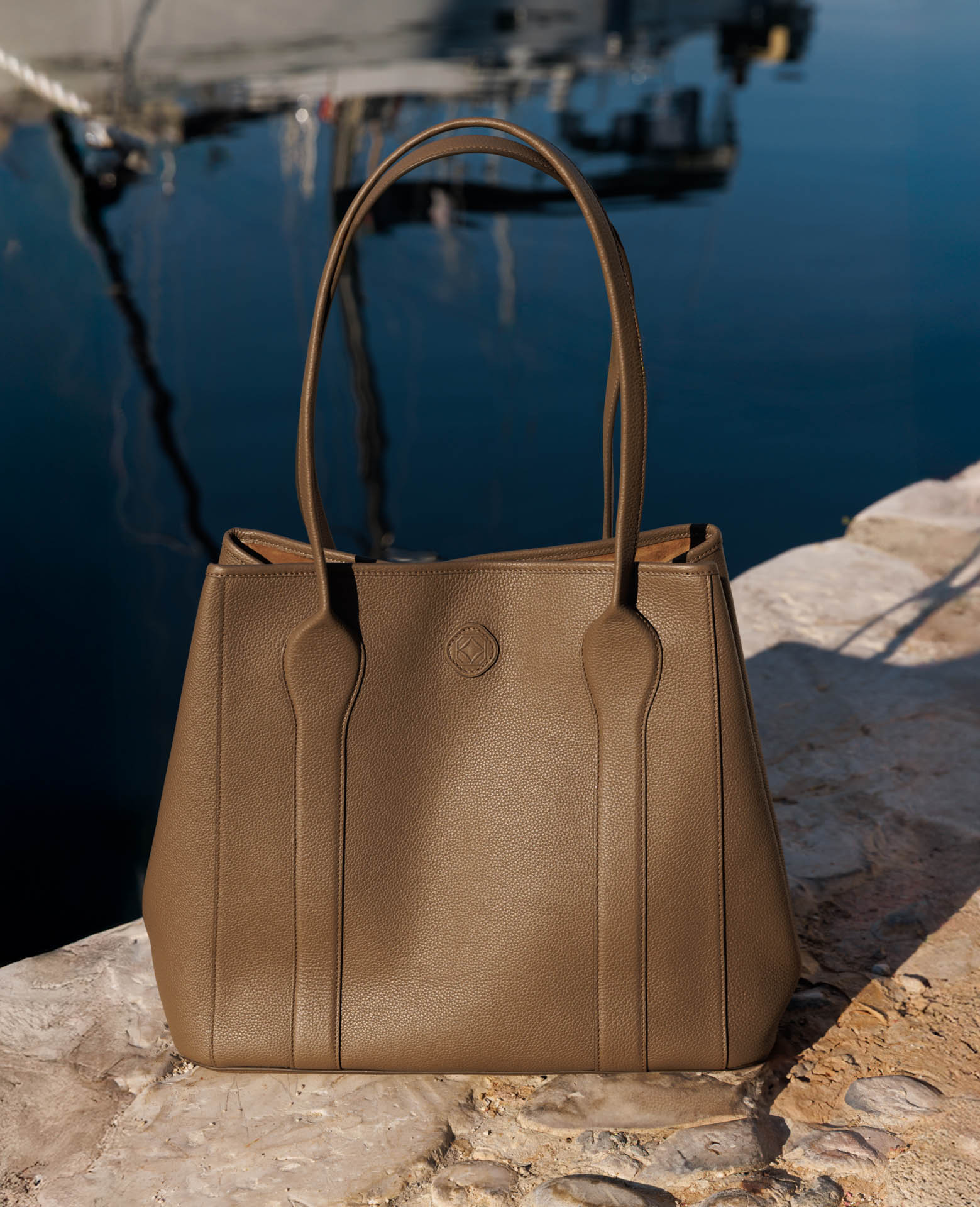 Madame Italian Leather Tote Bag - Image 66