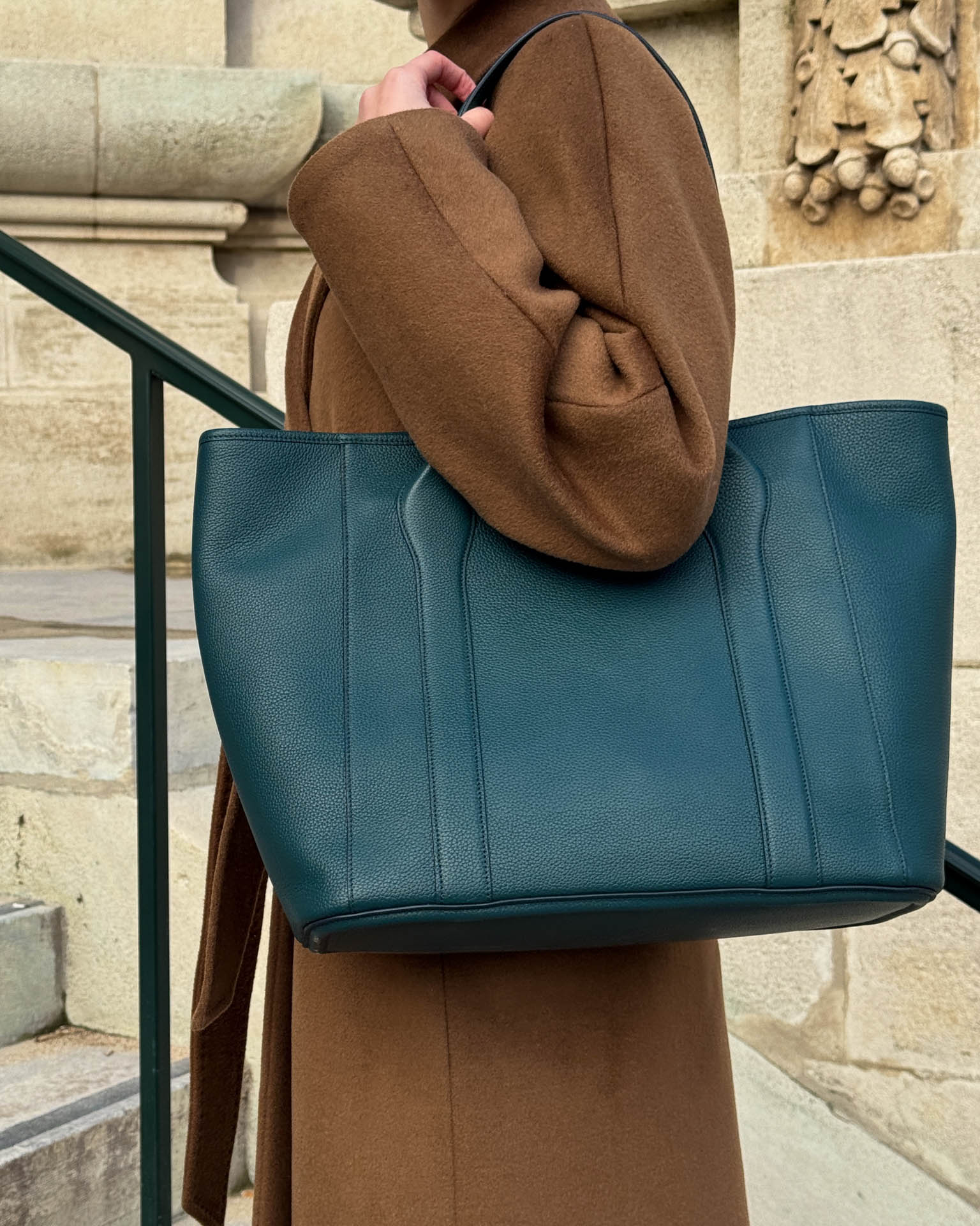 Madame Italian Leather Tote Bag - Image 75
