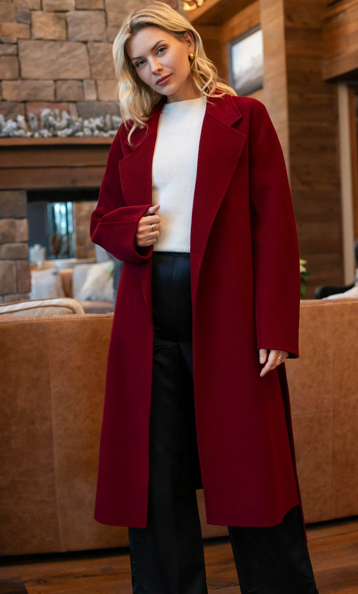 Marcella Cashmere Overcoat - Image 39