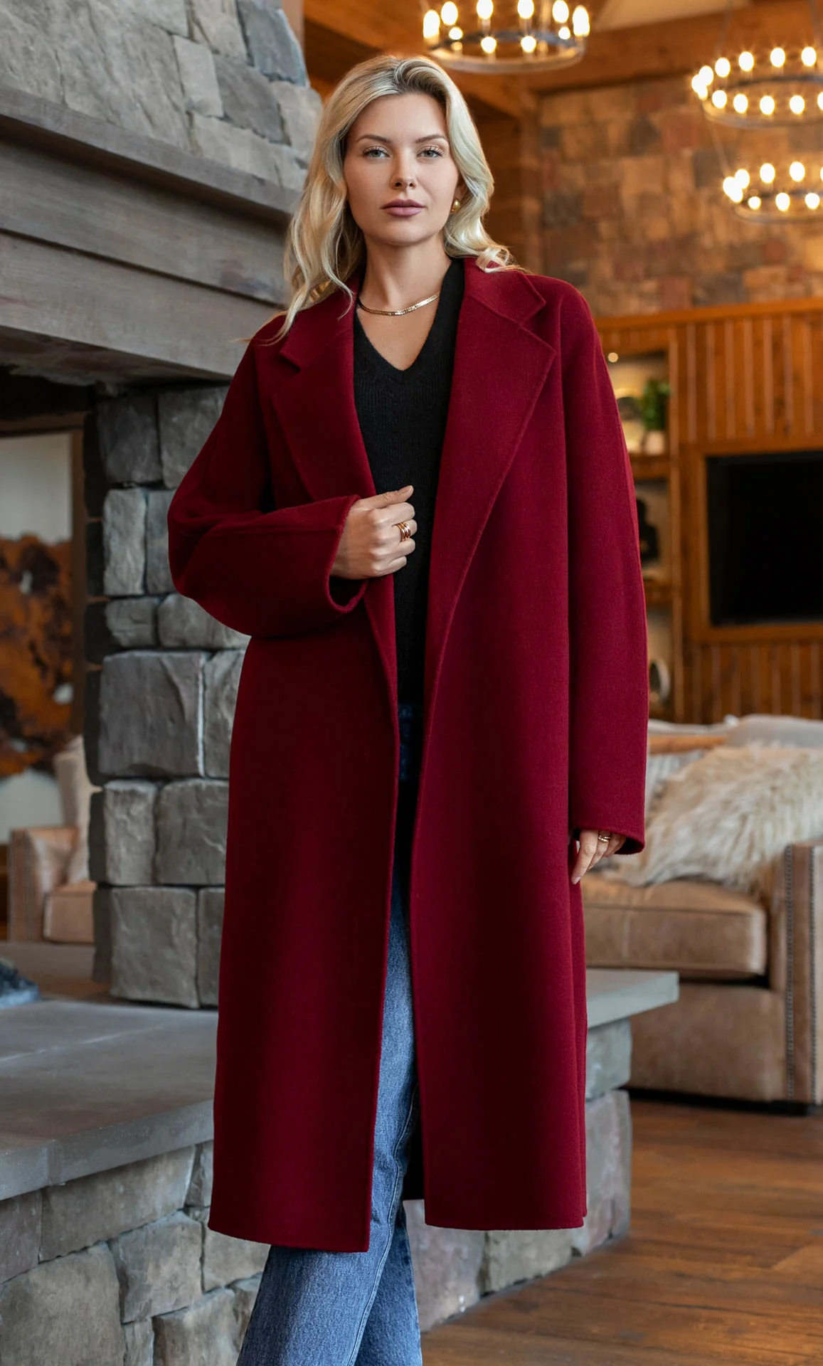 Marcella Cashmere Overcoat - Image 40