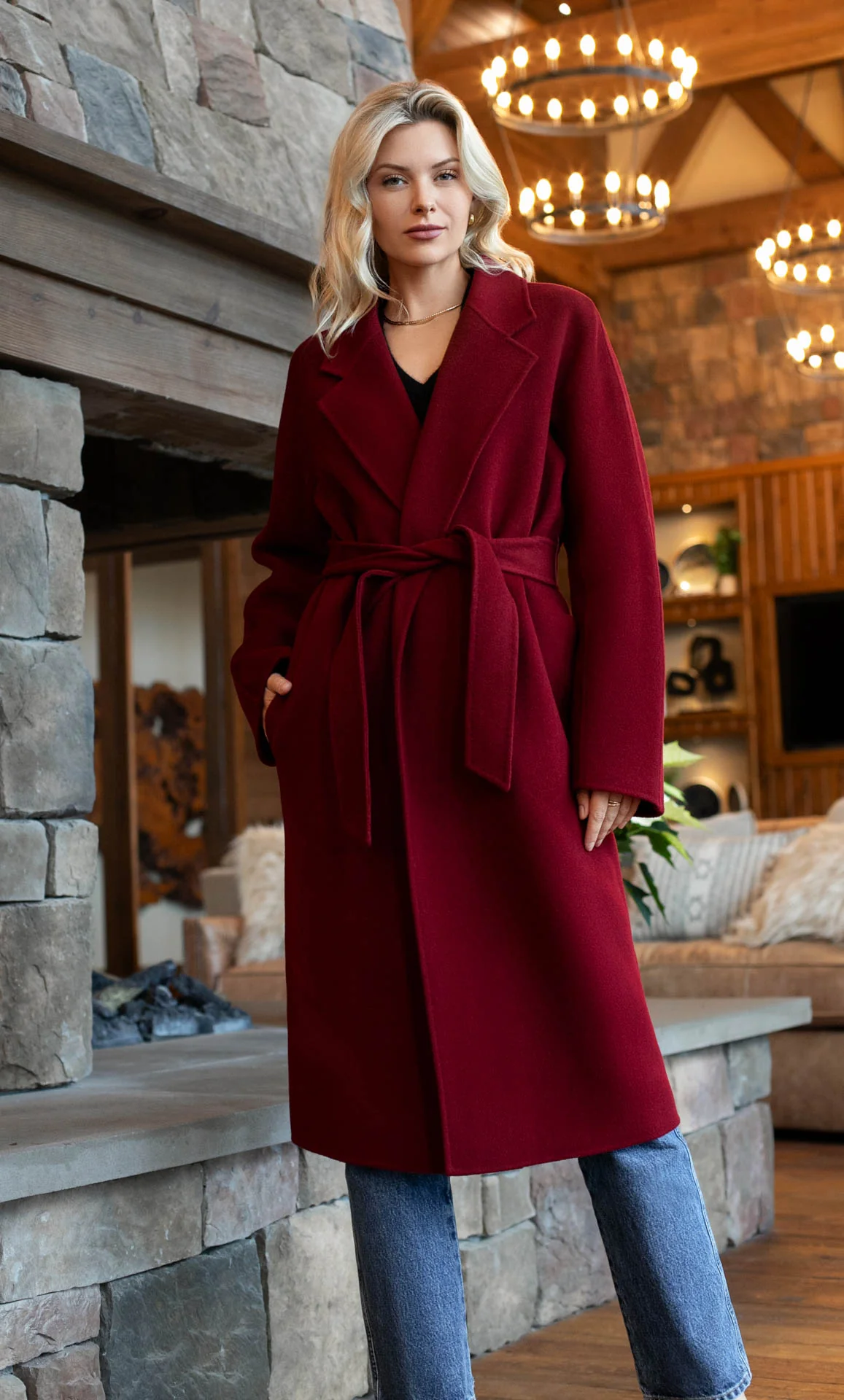 Marcella Cashmere Overcoat - Image 41