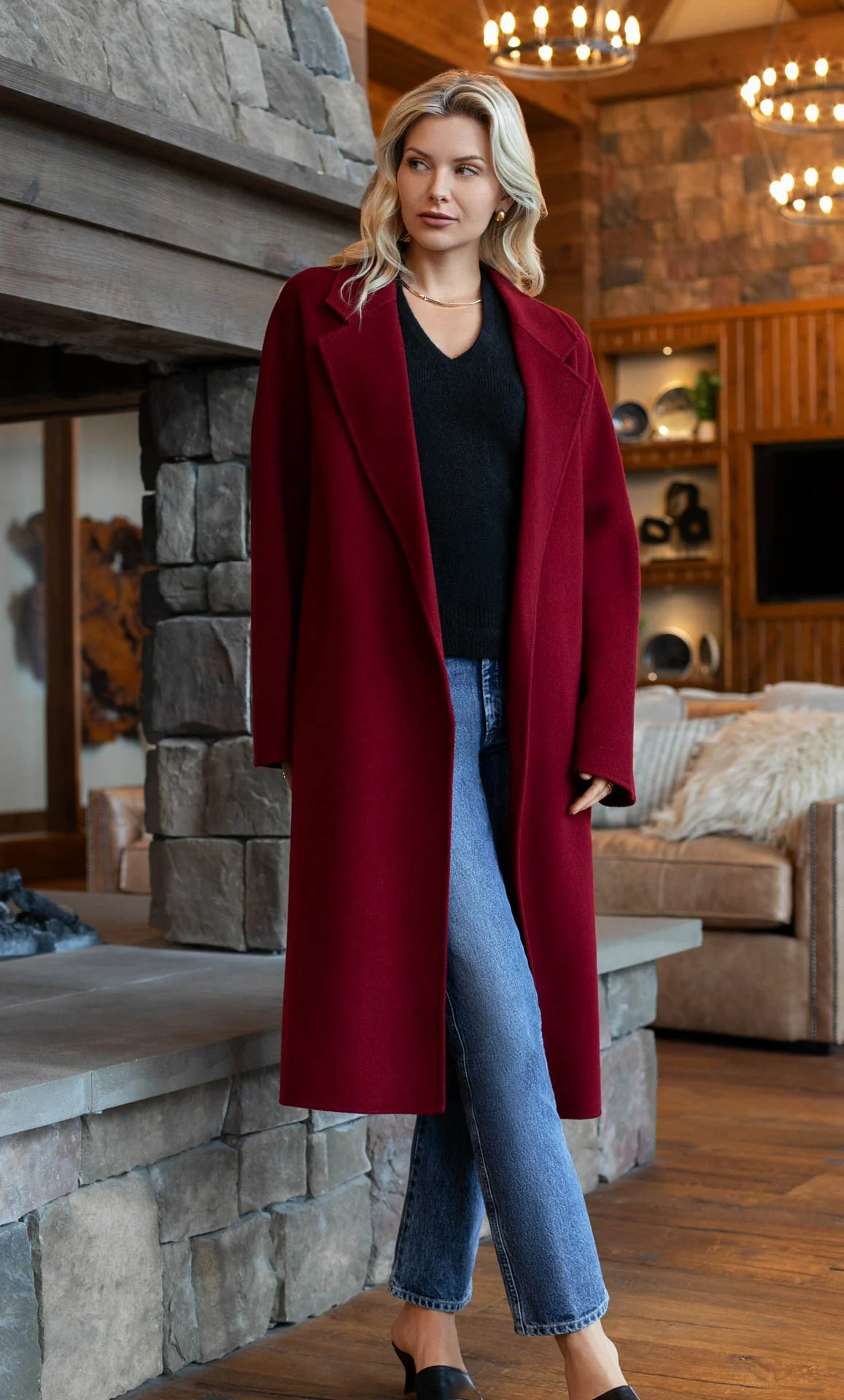 Marcella Cashmere Overcoat - Image 42
