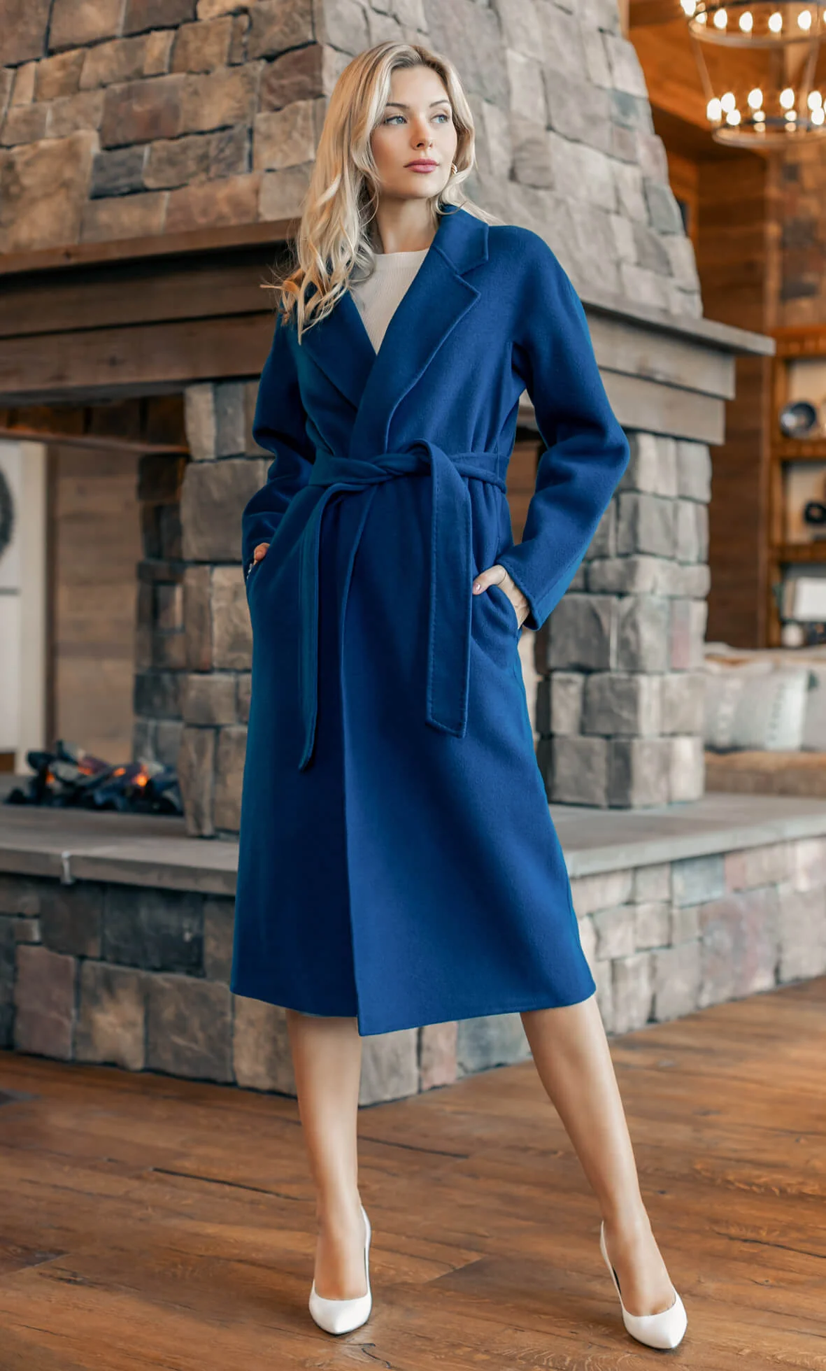 Marcella Cashmere Overcoat - Image 44