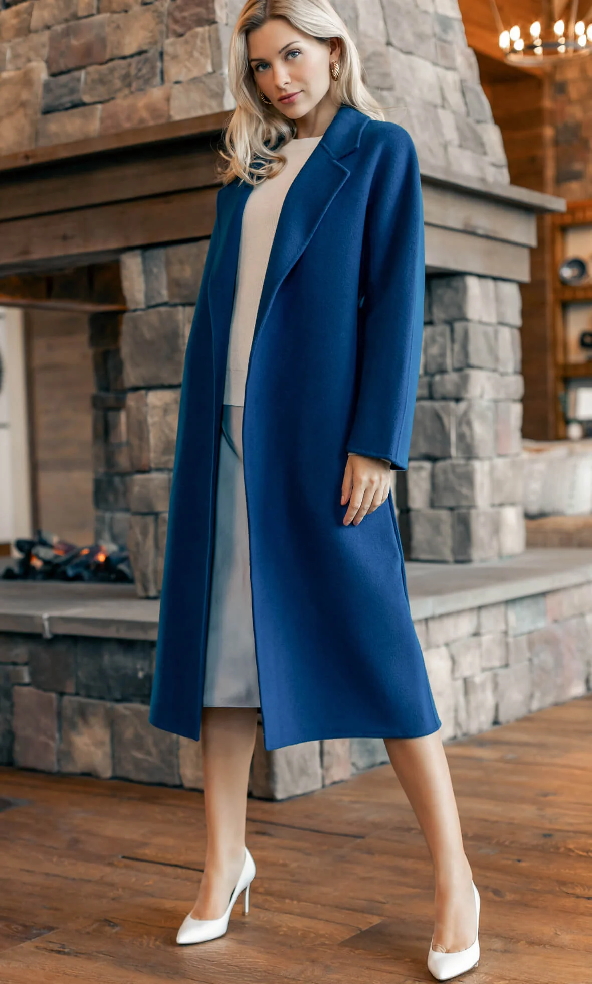 Marcella Cashmere Overcoat - Image 45