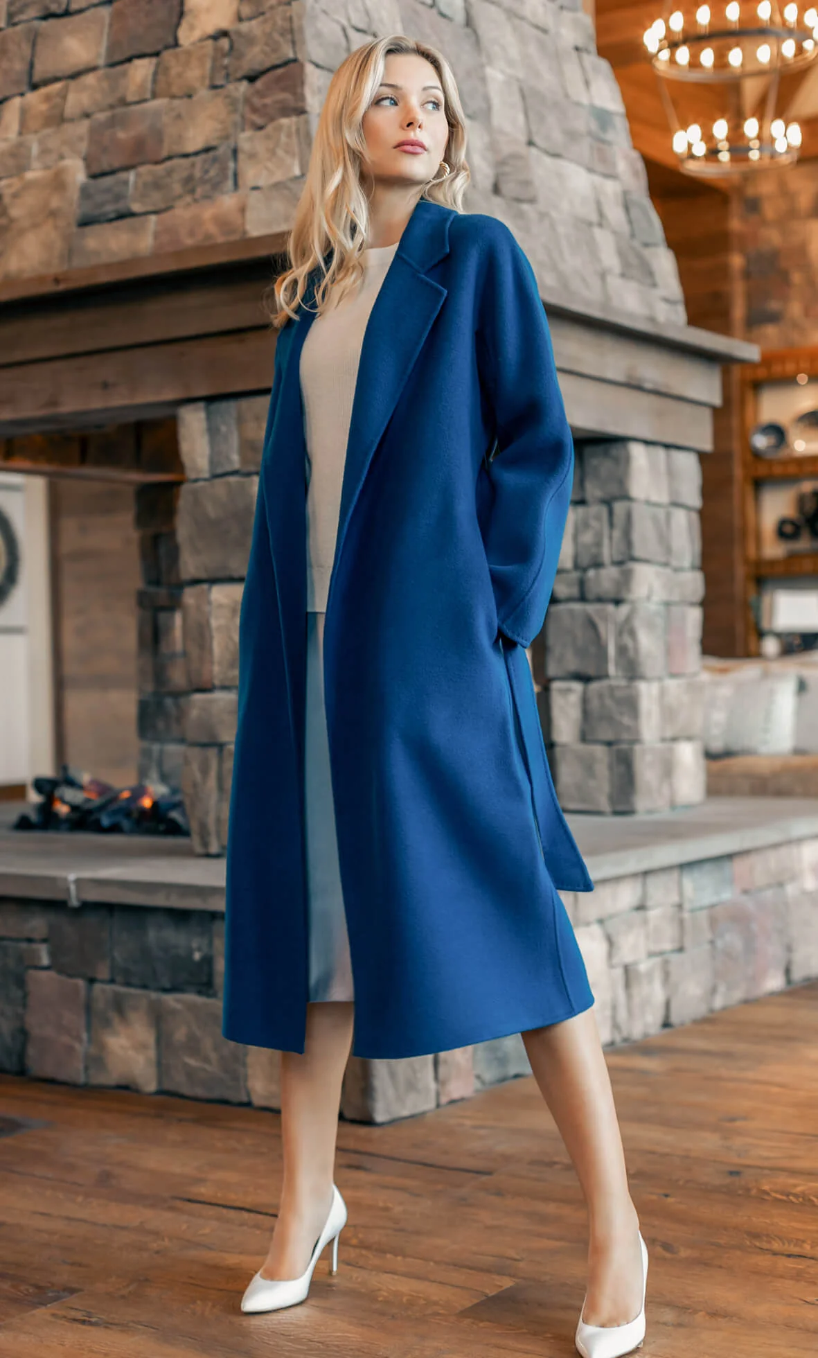 Marcella Cashmere Overcoat - Image 46