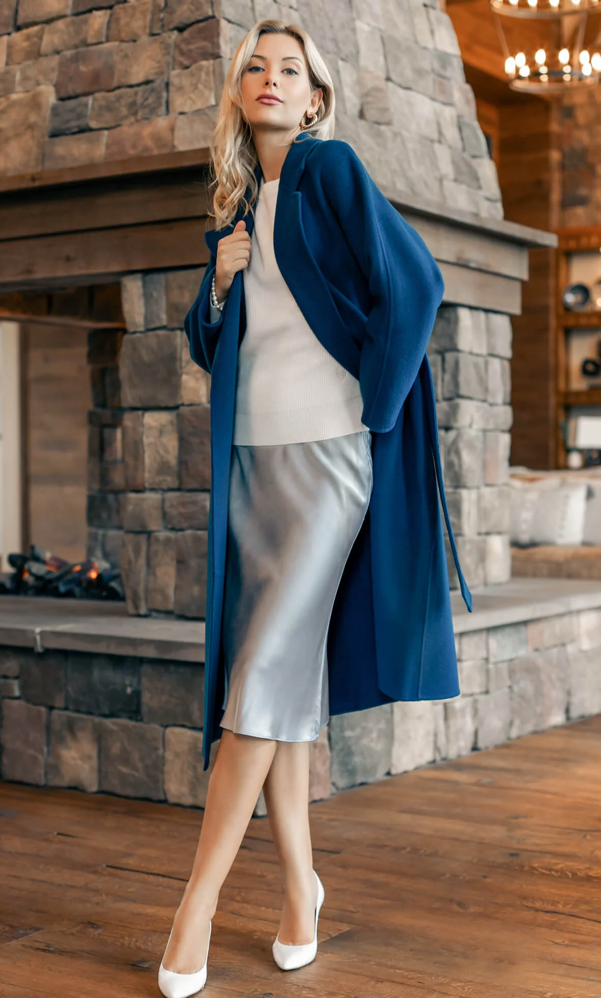 Marcella Cashmere Overcoat - Image 47