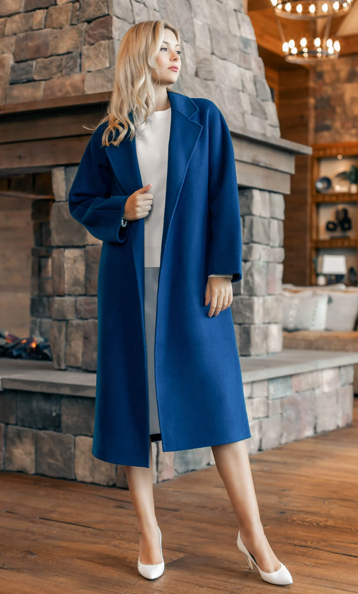 Marcella Cashmere Overcoat - Image 48