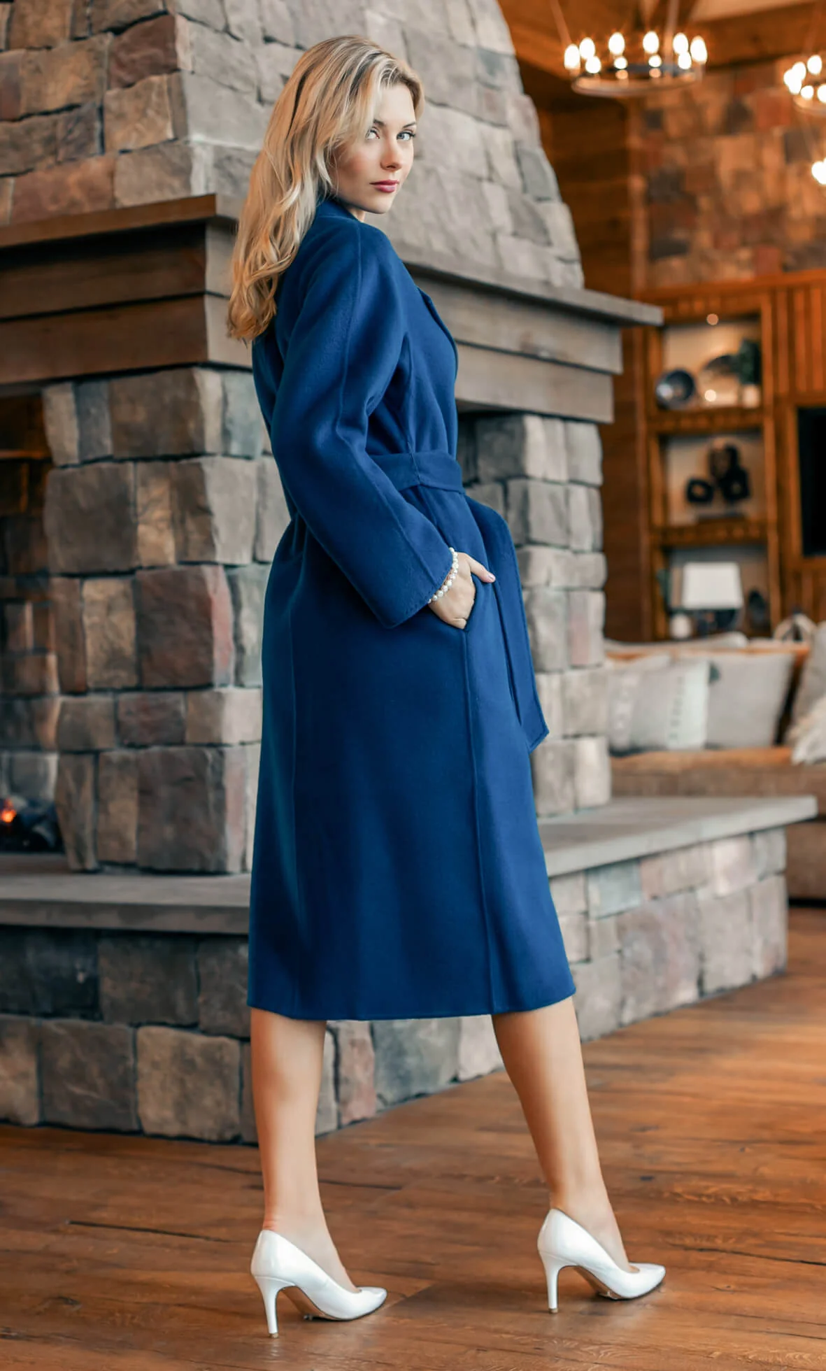 Marcella Cashmere Overcoat - Image 49