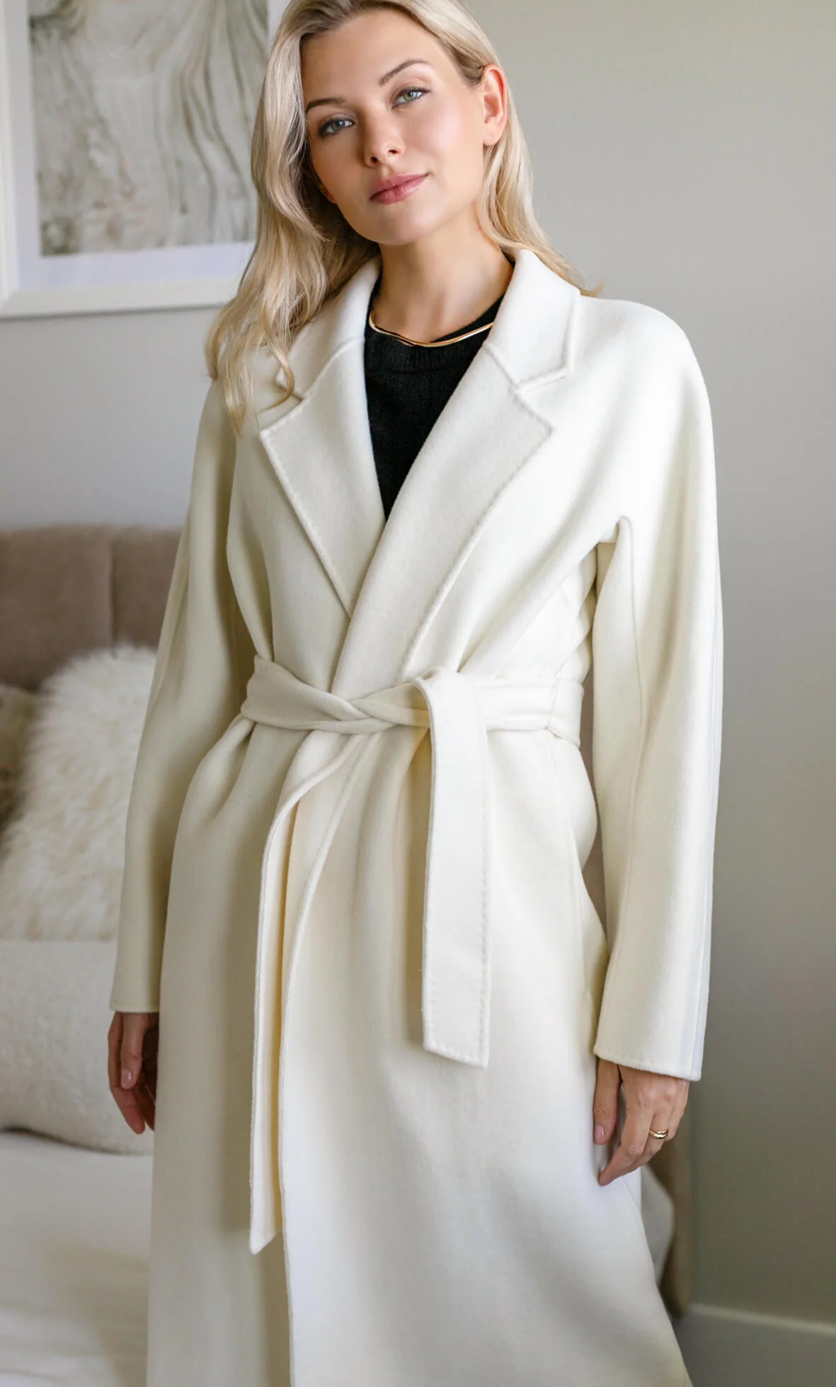 Marcella Cashmere Overcoat - Image 5
