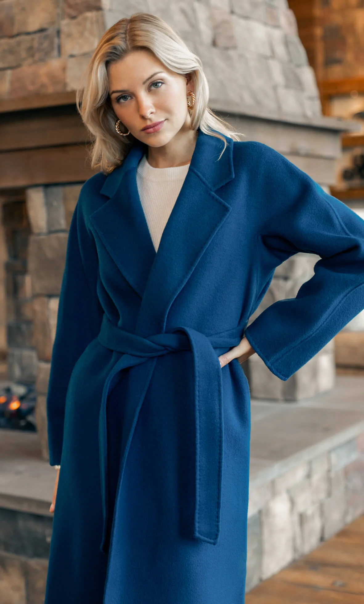 Marcella Cashmere Overcoat - Image 50