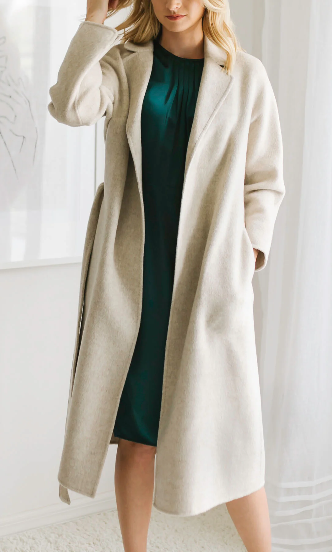 Marcella Cashmere Overcoat - Image 53