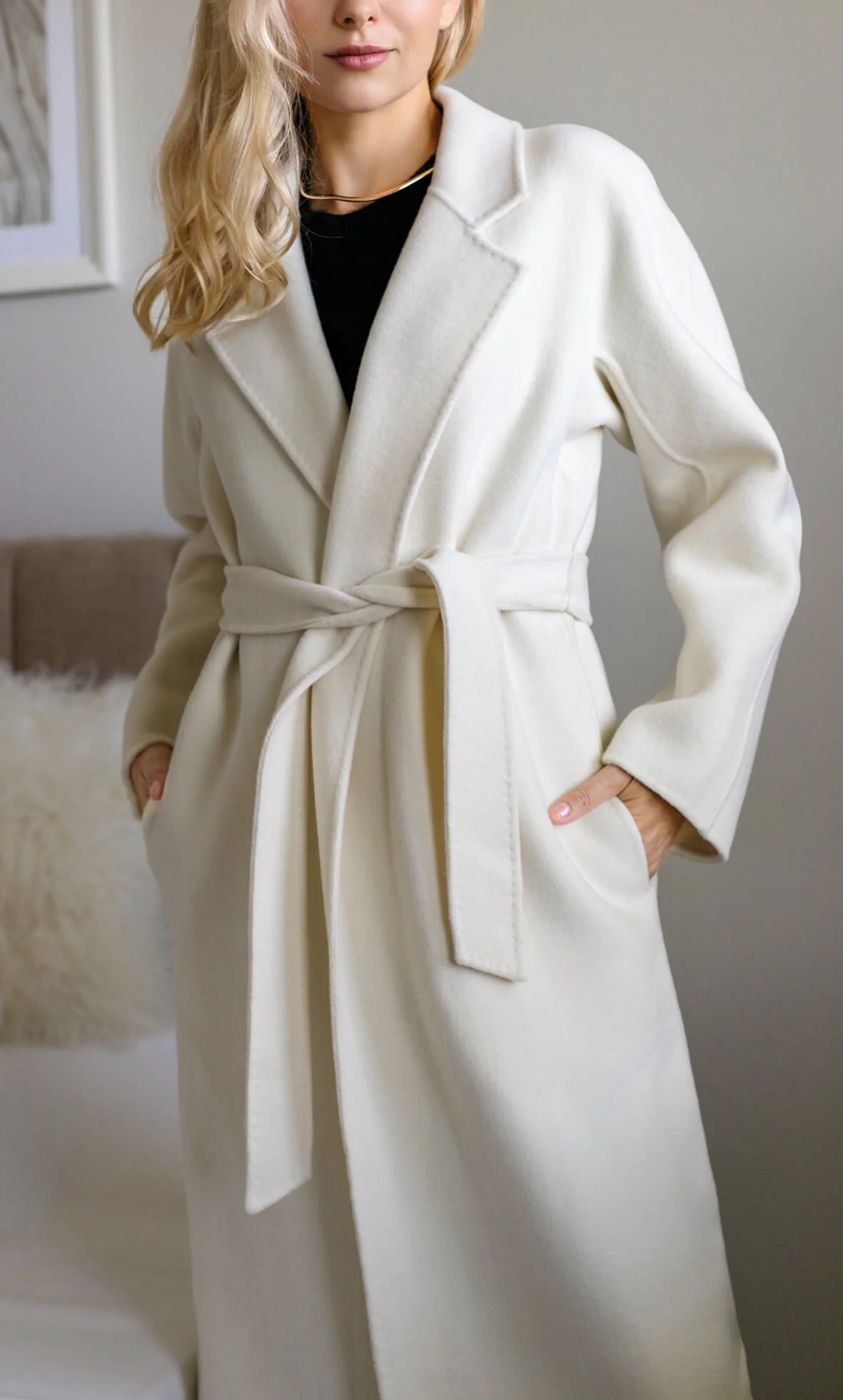 Marcella Cashmere Overcoat - Image 7