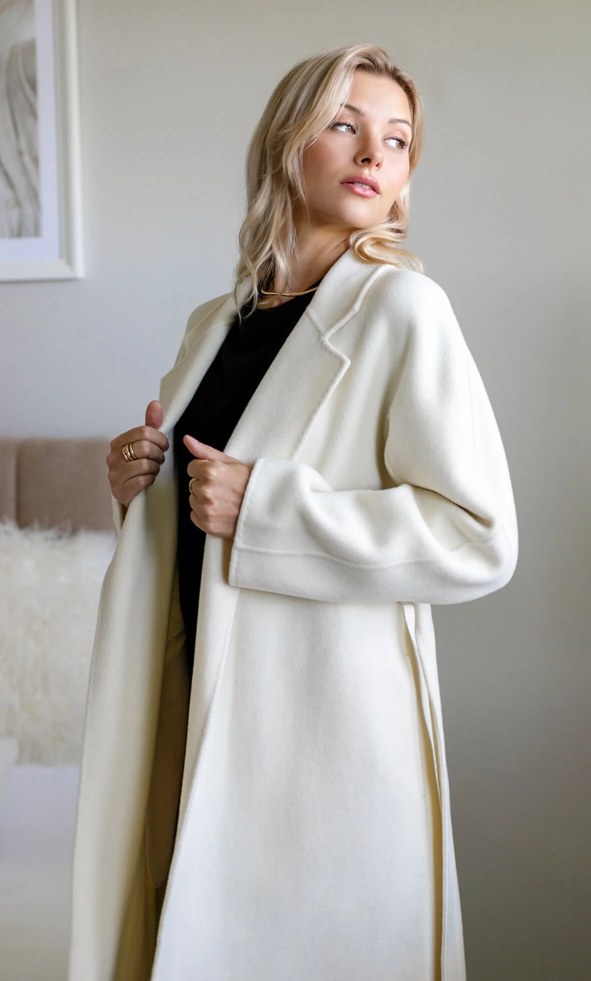 Marcella Cashmere Overcoat - Image 8