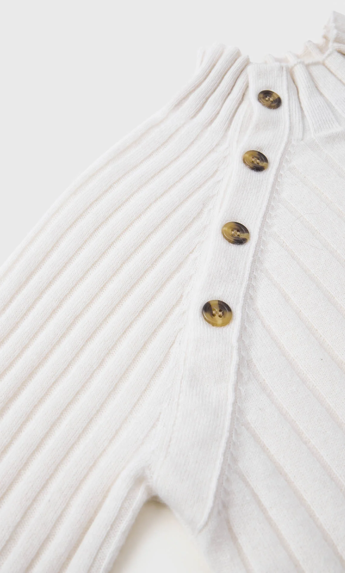 Mia Cashmere Mock Neck Sweater - Image 4