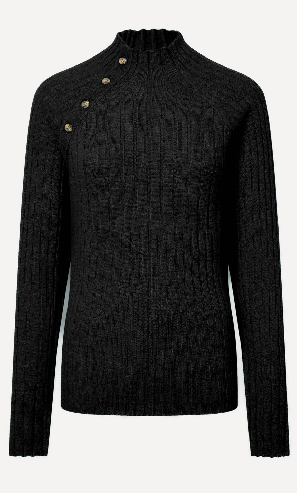 Mia Cashmere Mock Neck Sweater - Image 8