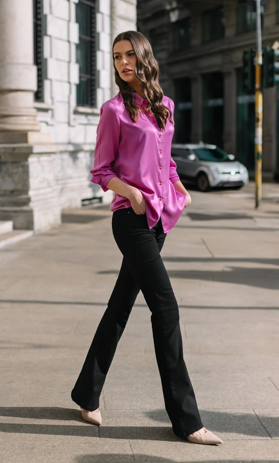 Milano Silk Blouse - Seasonal Collection - Image 6