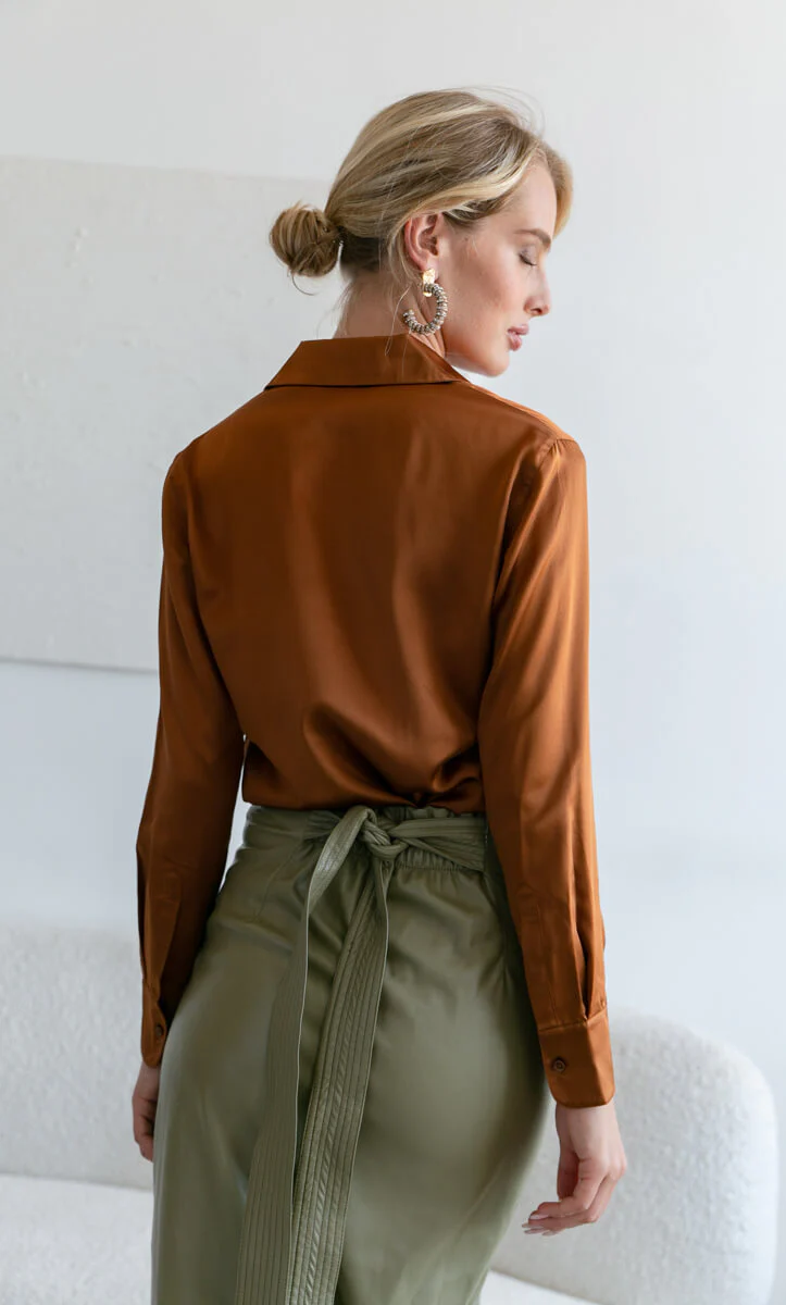 Monaco Silk Blouse - Seasonal Collection - Image 14