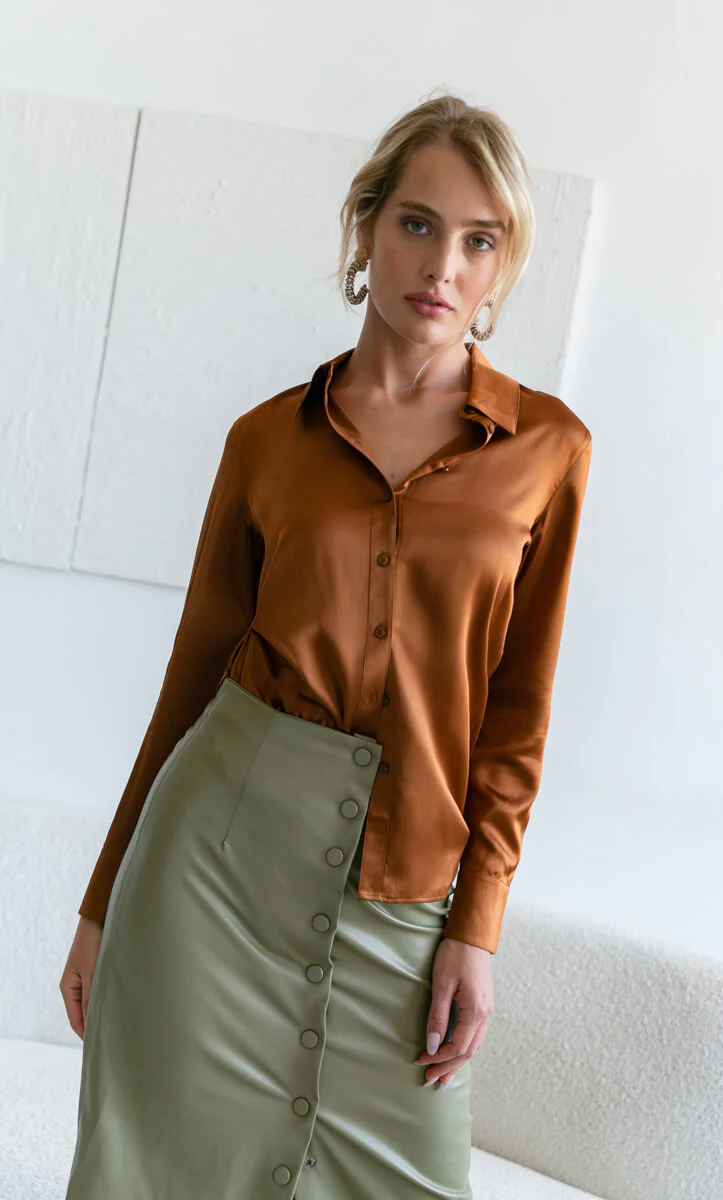 Monaco Silk Blouse - Seasonal Collection - Image 15