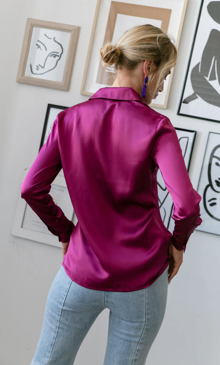 Monaco Silk Blouse - Seasonal Collection - Image 6