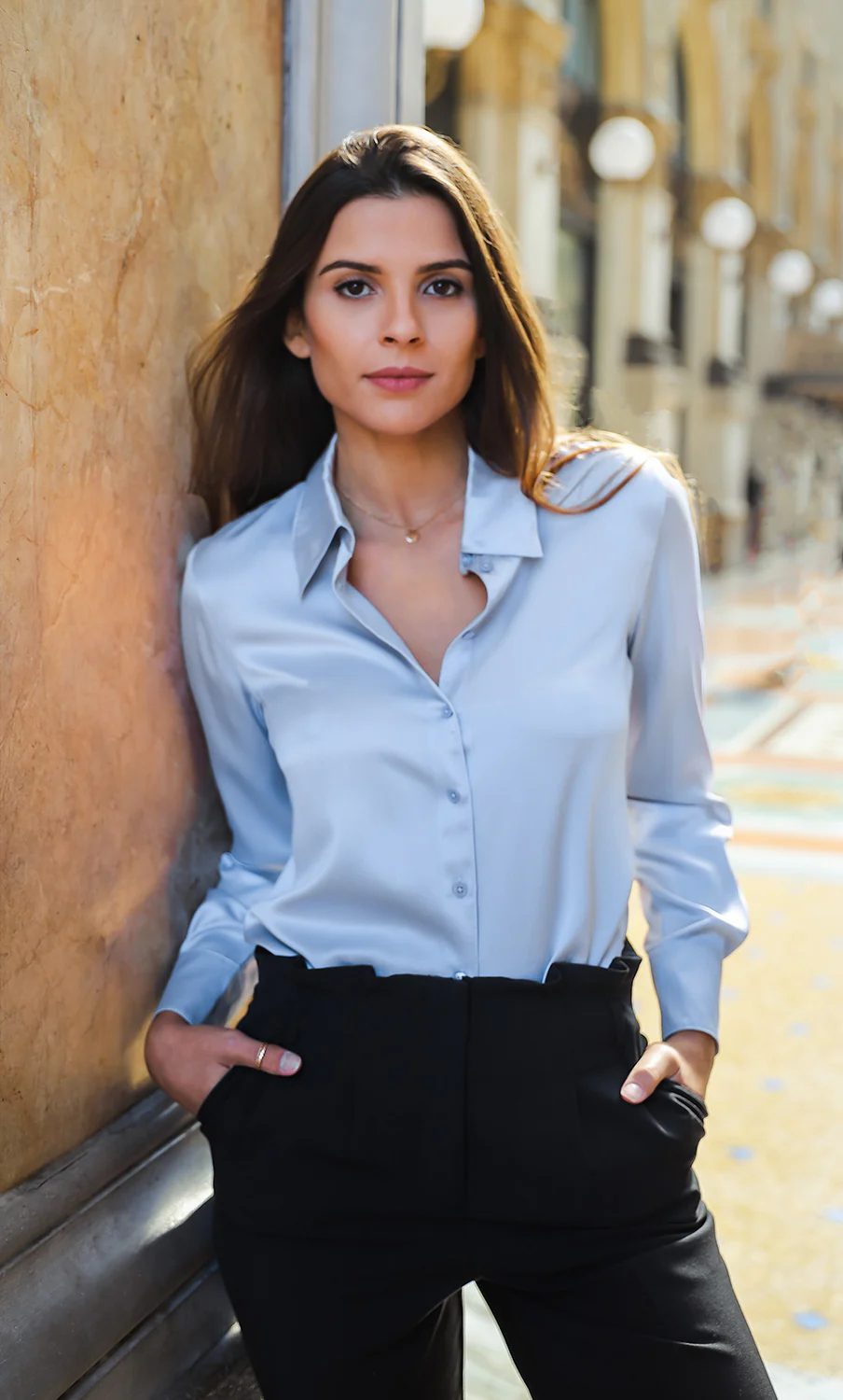Monaco Silk Blouse - Seasonal Collection - Image 8