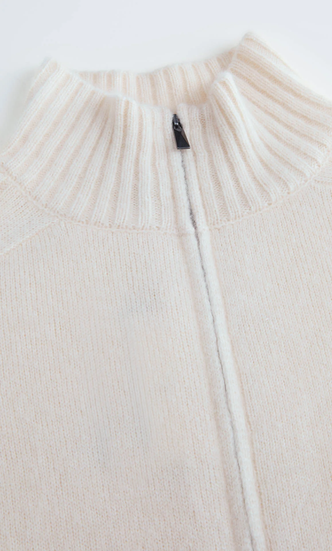 Nevara Zipper Cardigan - Cashmere & Silk - Image 7