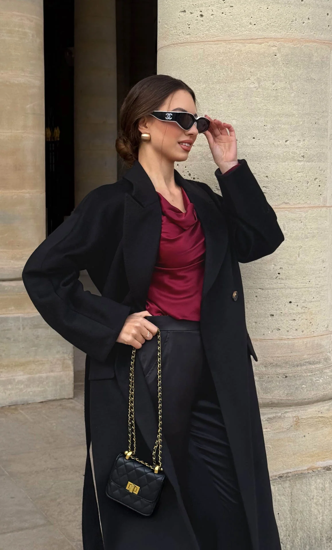 Raphaella Double-Breasted Cashmere Coat - Image 16