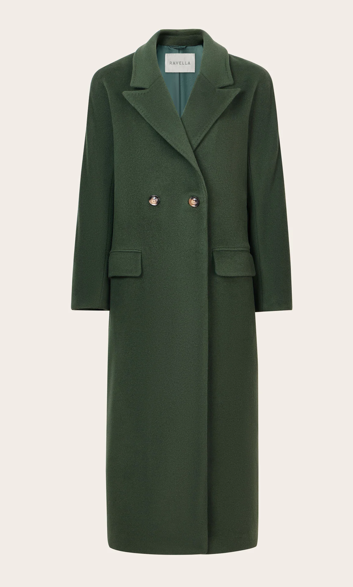 Raphaella Double-Breasted Cashmere Coat - Image 33
