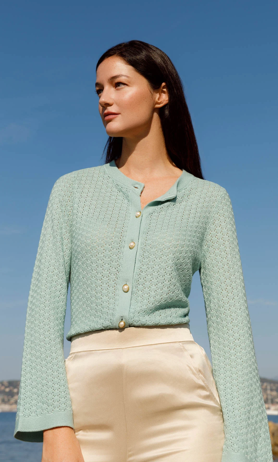 Shelly Cardigan - Silk & Cashmere - Image 30