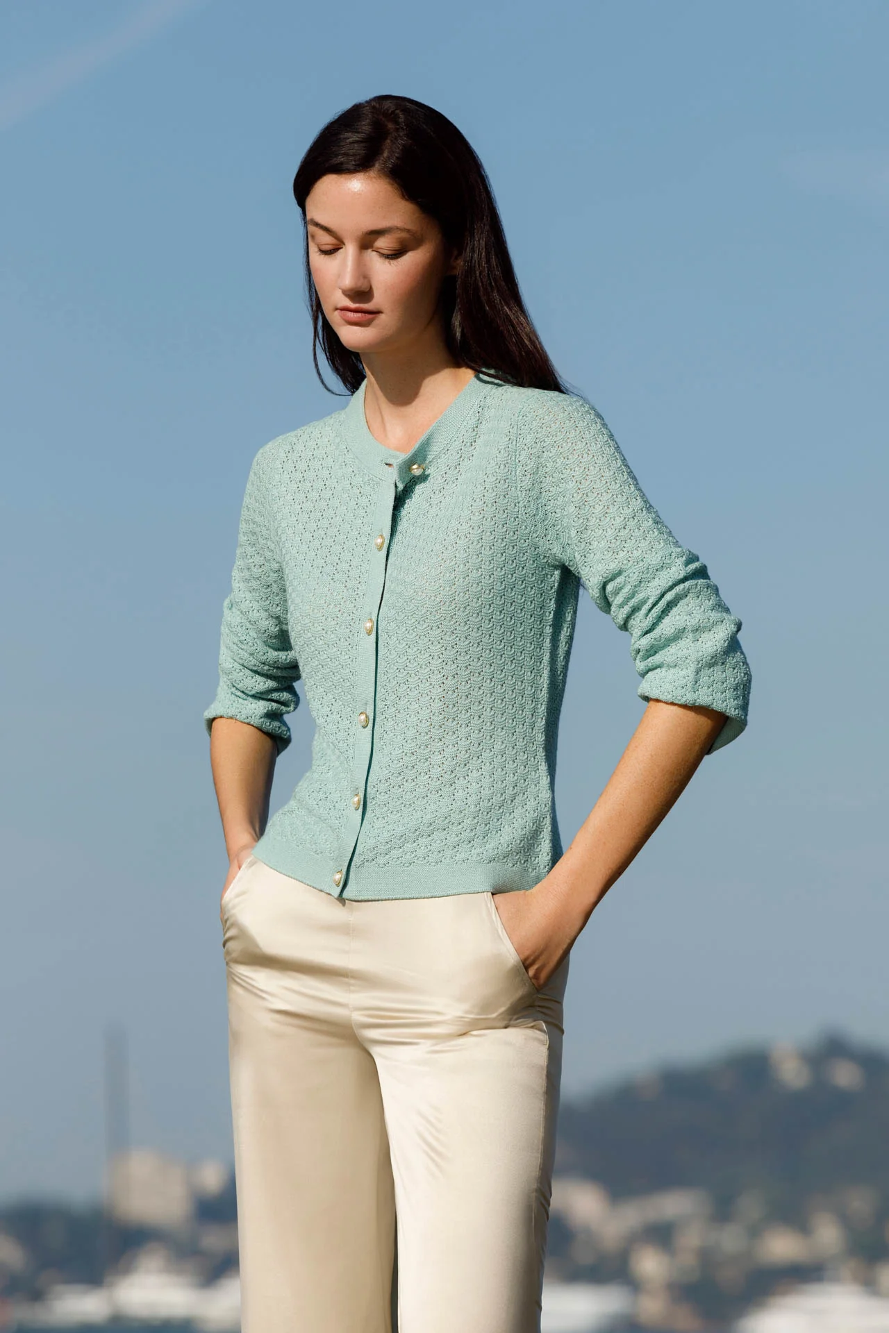 Shelly Cardigan - Silk & Cashmere - Image 31