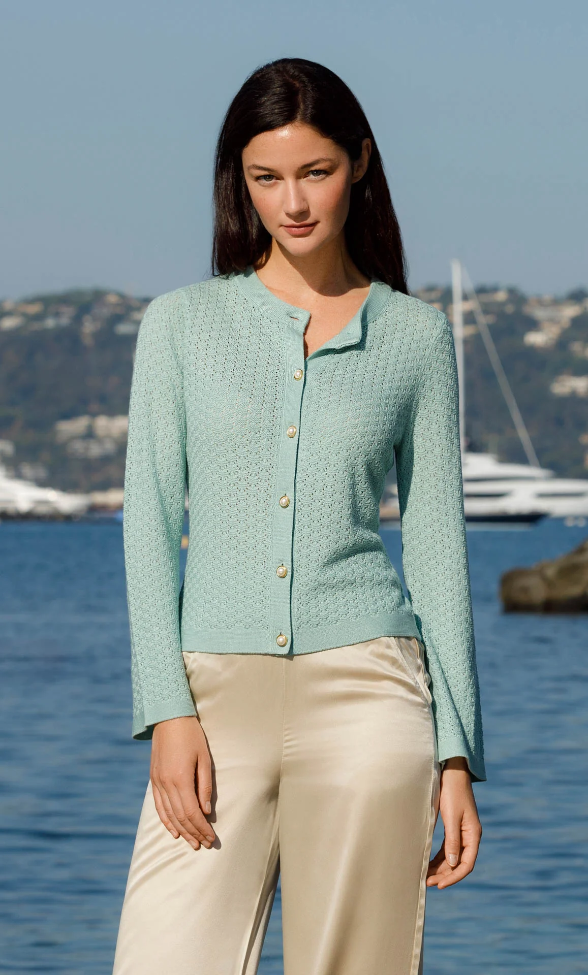 Shelly Cardigan - Silk & Cashmere - Image 33