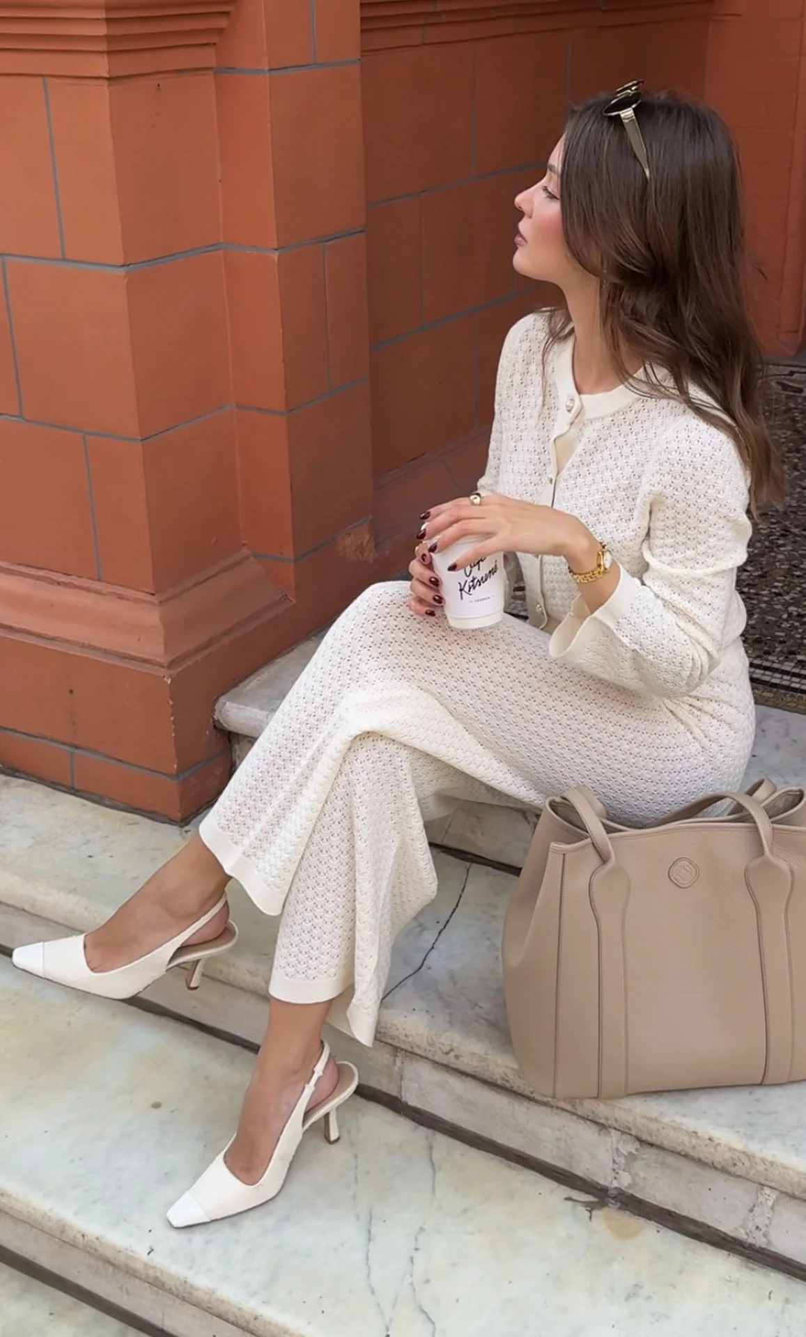 Shelly Knit Pants - Silk & Cashmere - Image 6