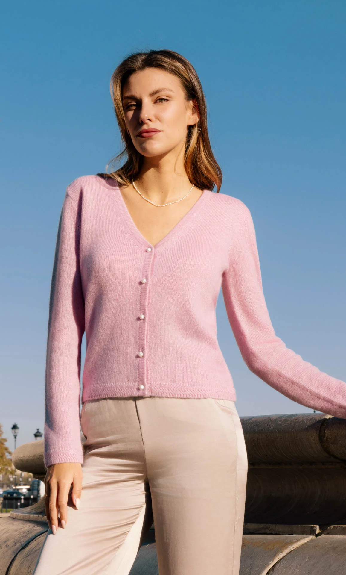Valerie Cashmere-Silk Cardigan - Image 14