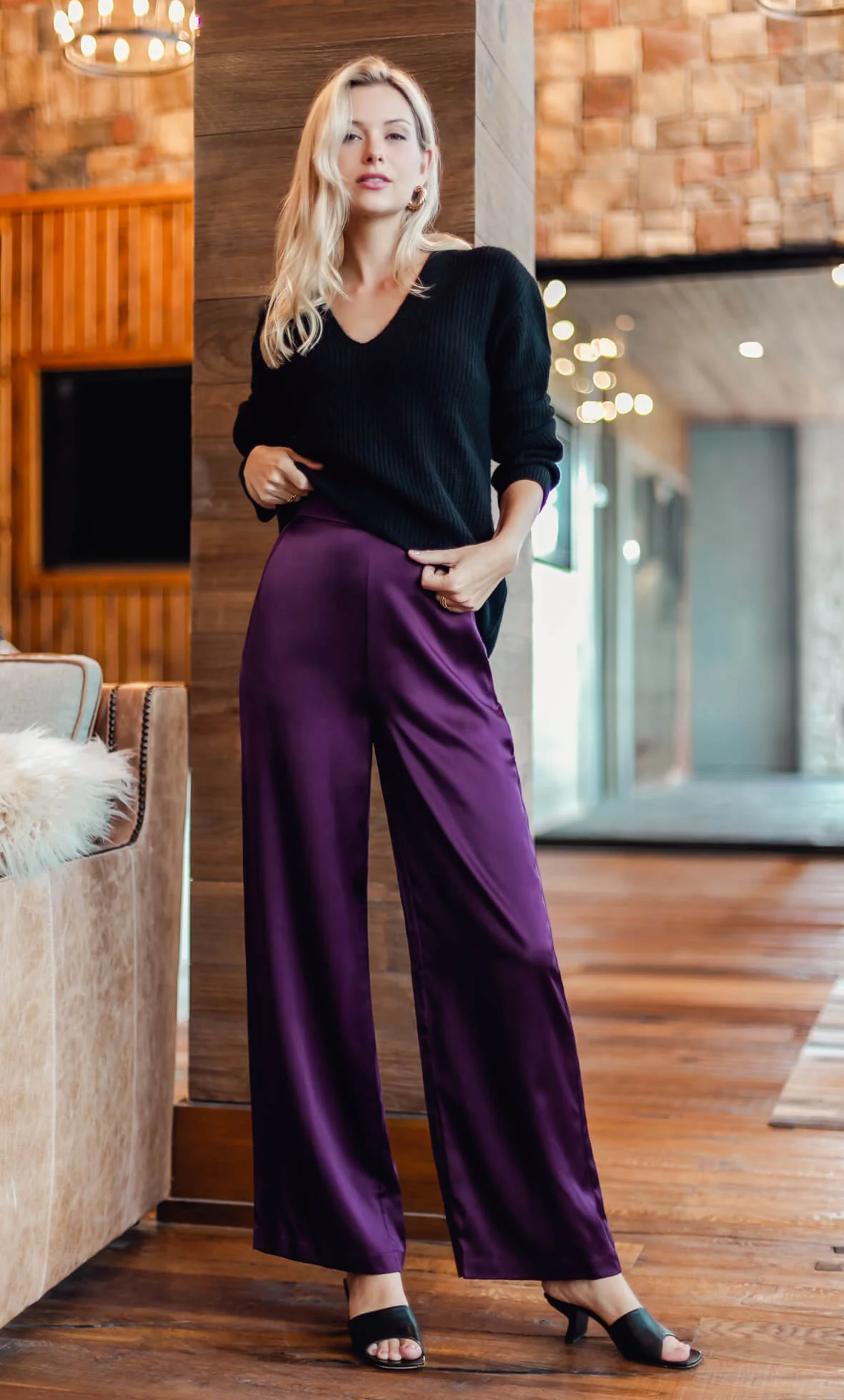 Vicenza Silk Pants - Image 17
