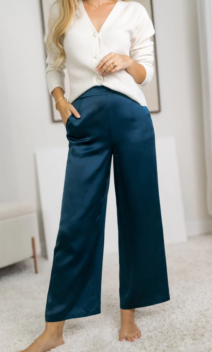Vicenza Silk Pants - Image 21