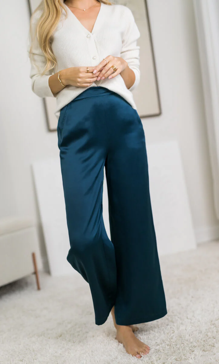 Vicenza Silk Pants - Image 22