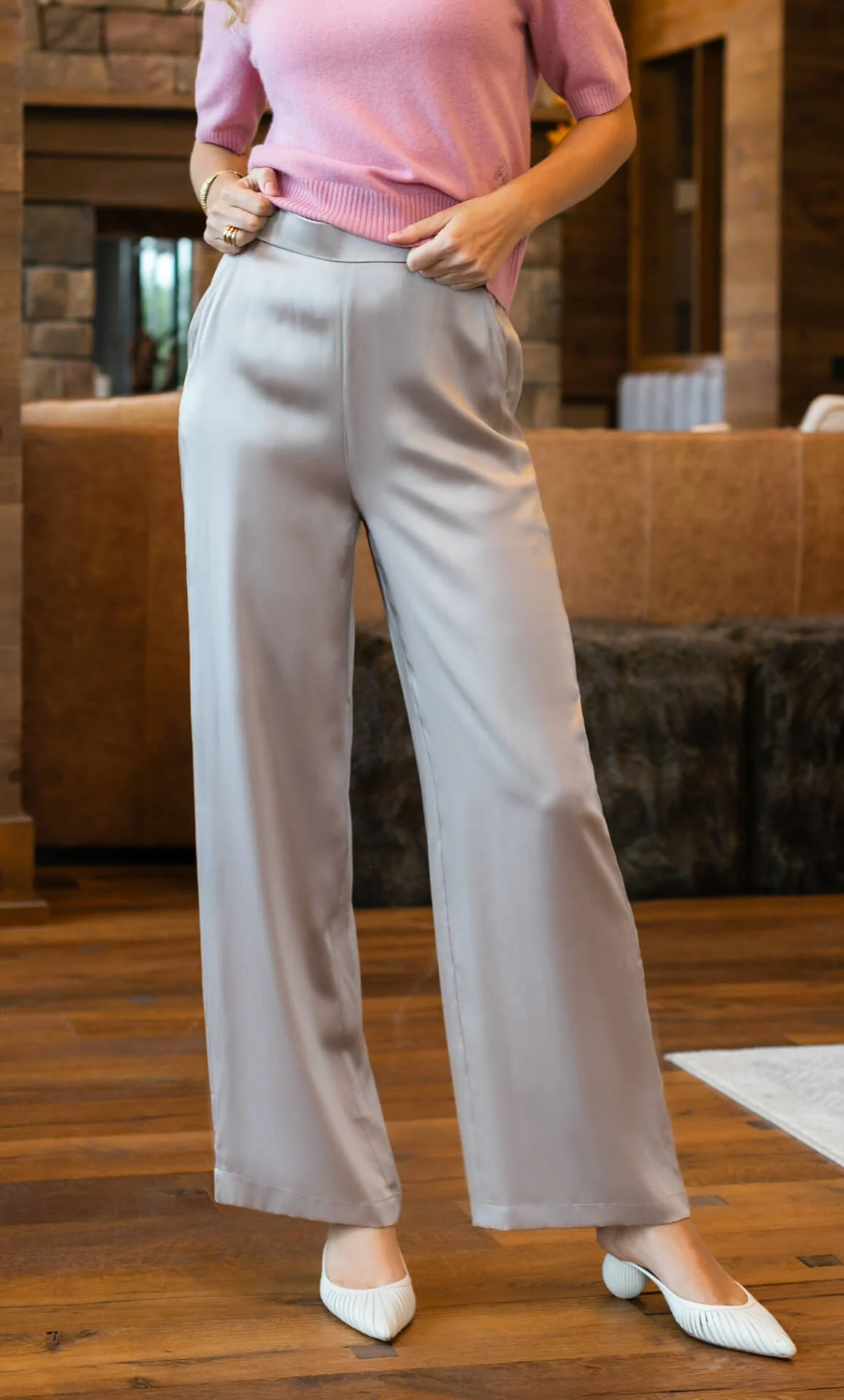 Vicenza Silk Pants - Image 30