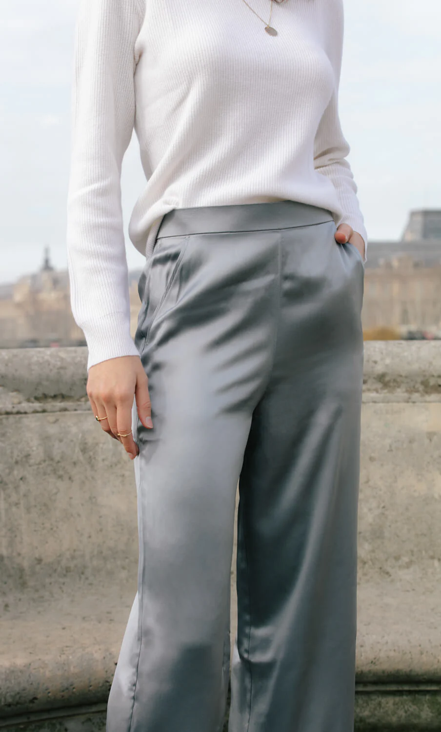Vicenza Silk Pants - Image 44