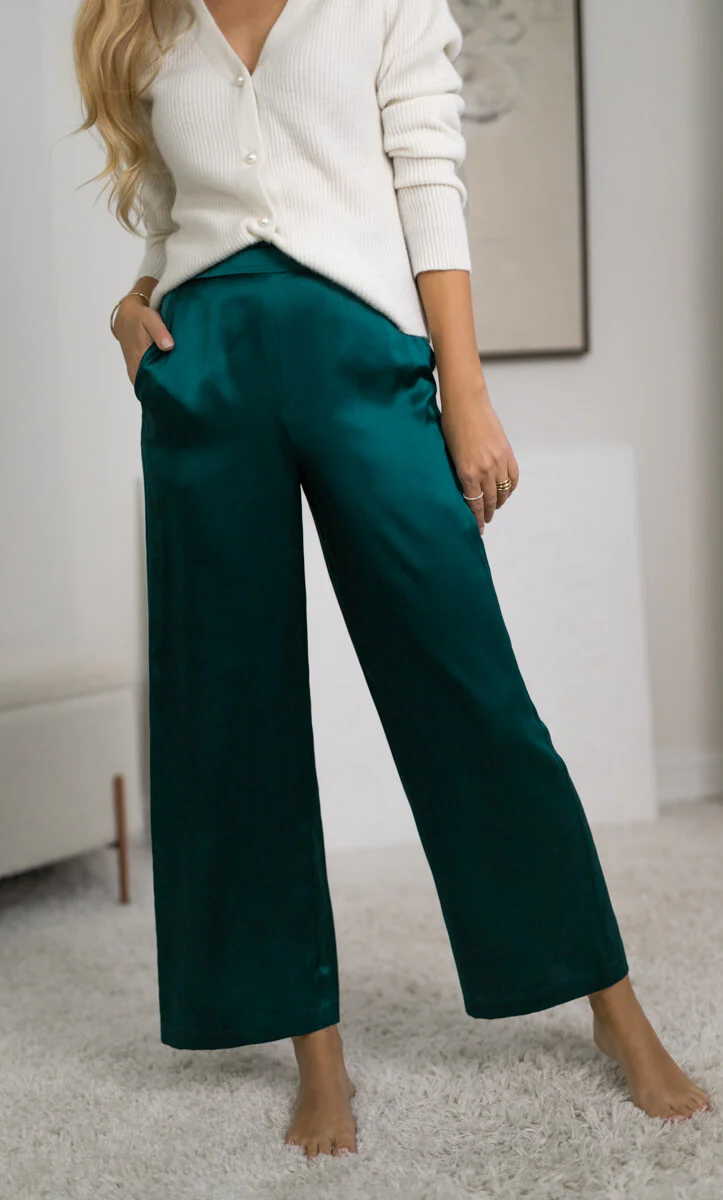Vicenza Silk Pants - Image 49