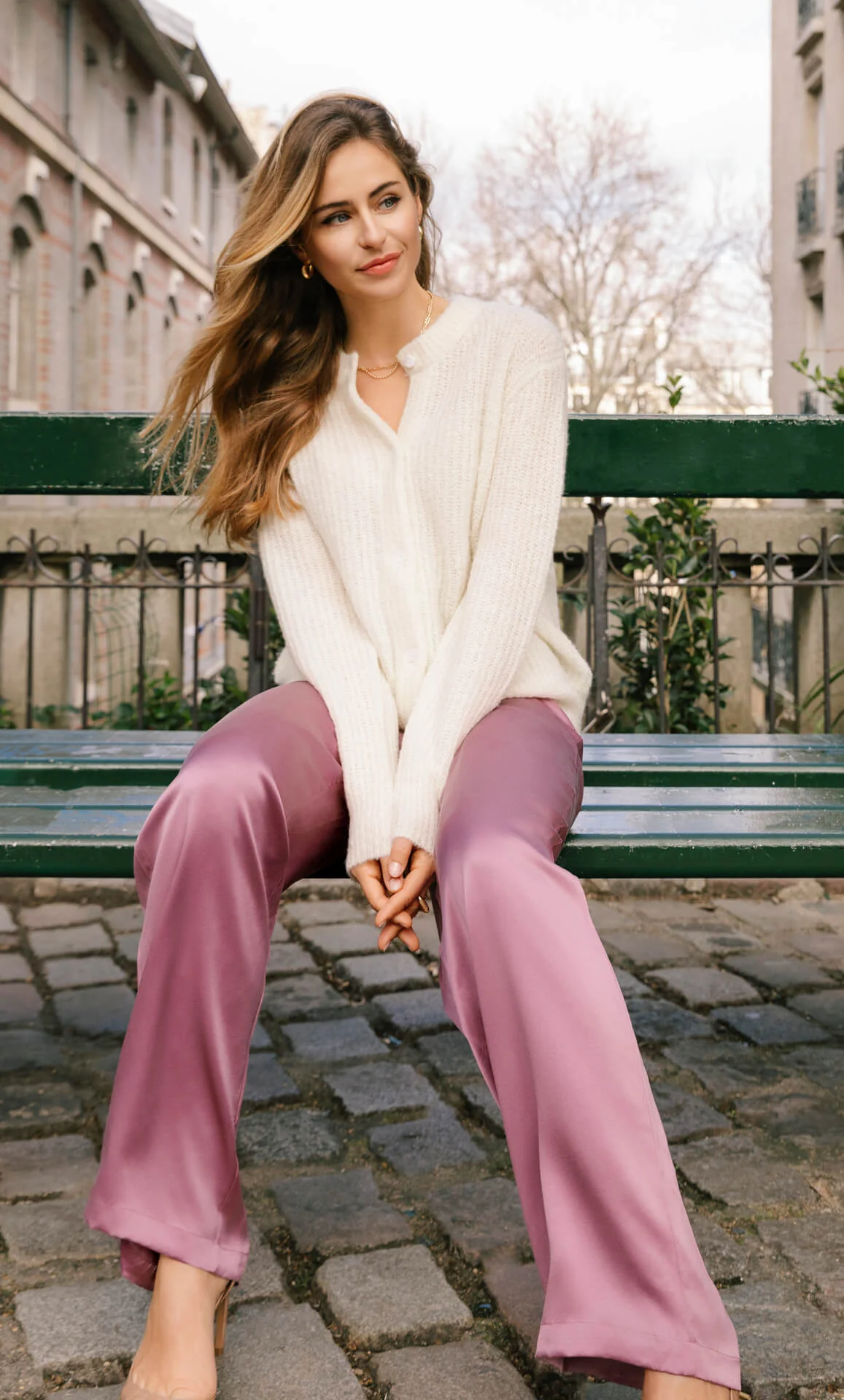 Vicenza Silk Pants - Image 55