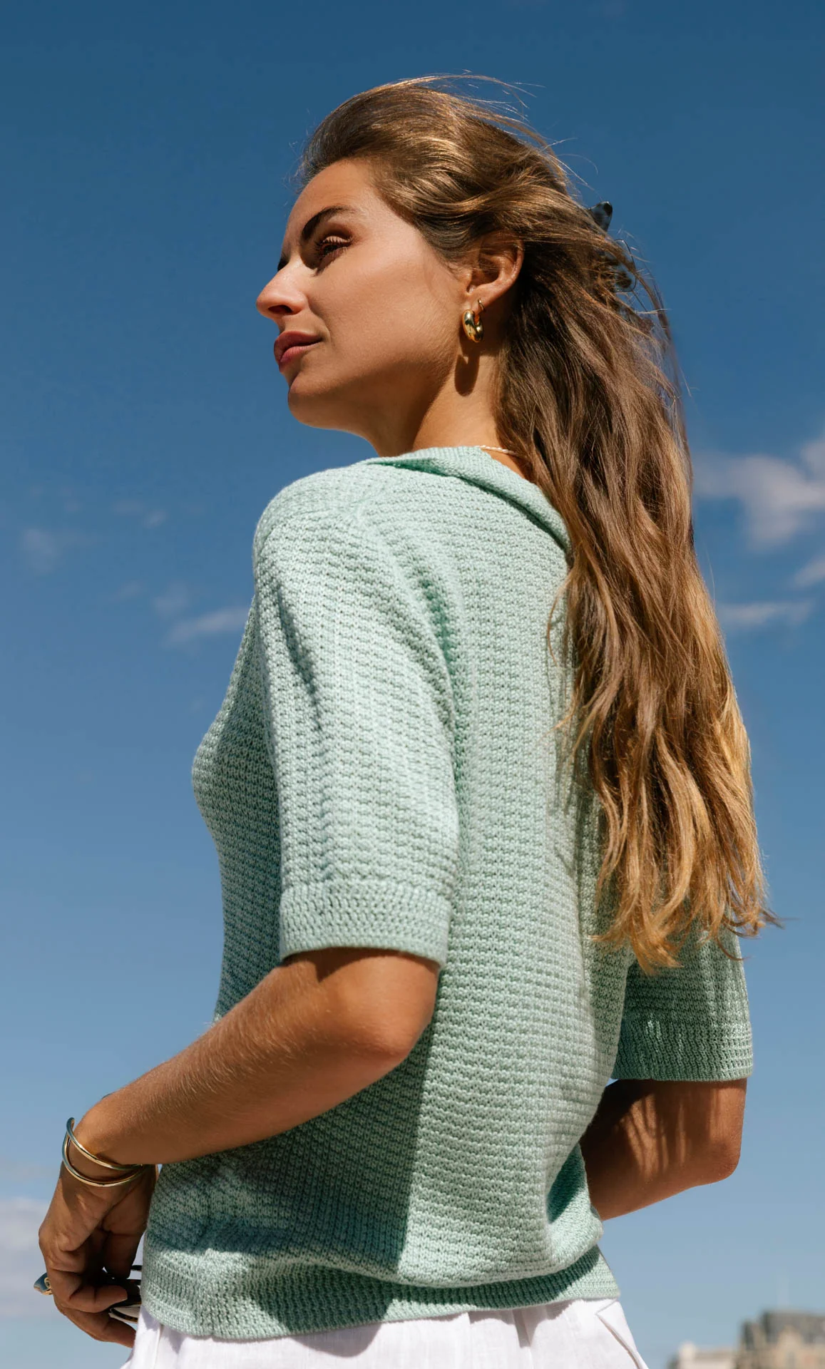 Waverly Knit Polo - Silk & Cashmere - Image 24